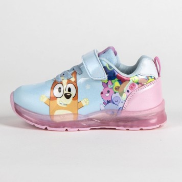 Bluey Buddies LED flashing, light-up street shoes 23-28