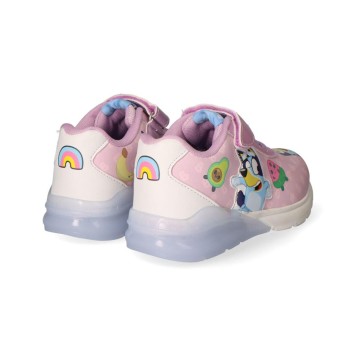 Bluey Fruits LED flashing, light-up street shoes 23-28