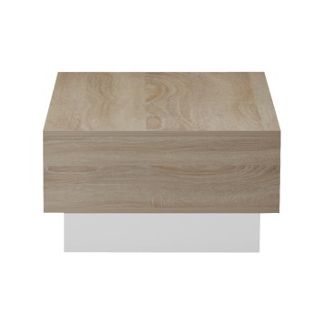 Dekost pakoworld coffee table in sonoma-white shade 105x50x32cm