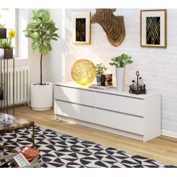 KOMODA K160 4SZ CLP PK BIAŁY