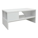 Coffee table Naya pakoworld in white color 93x46x43cm
