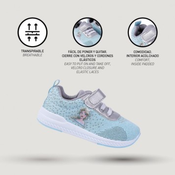 Disney Frozen street shoes with gym bag 30