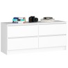 KOMODA K120 4SZ CLP PK BIAŁY