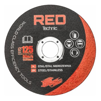 SZLIFIERKA KĄTOWA 1300W RED TECHNIC RTSZK0013