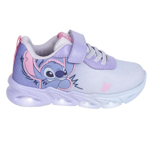 Disney Lilo and Stitch Galaxy LED flashing, light-up street shoes 25-32