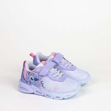 Disney Lilo and Stitch Galaxy LED flashing, light-up street shoes 25-32