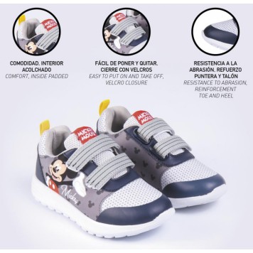 Disney Mickey  Grey street shoe 26