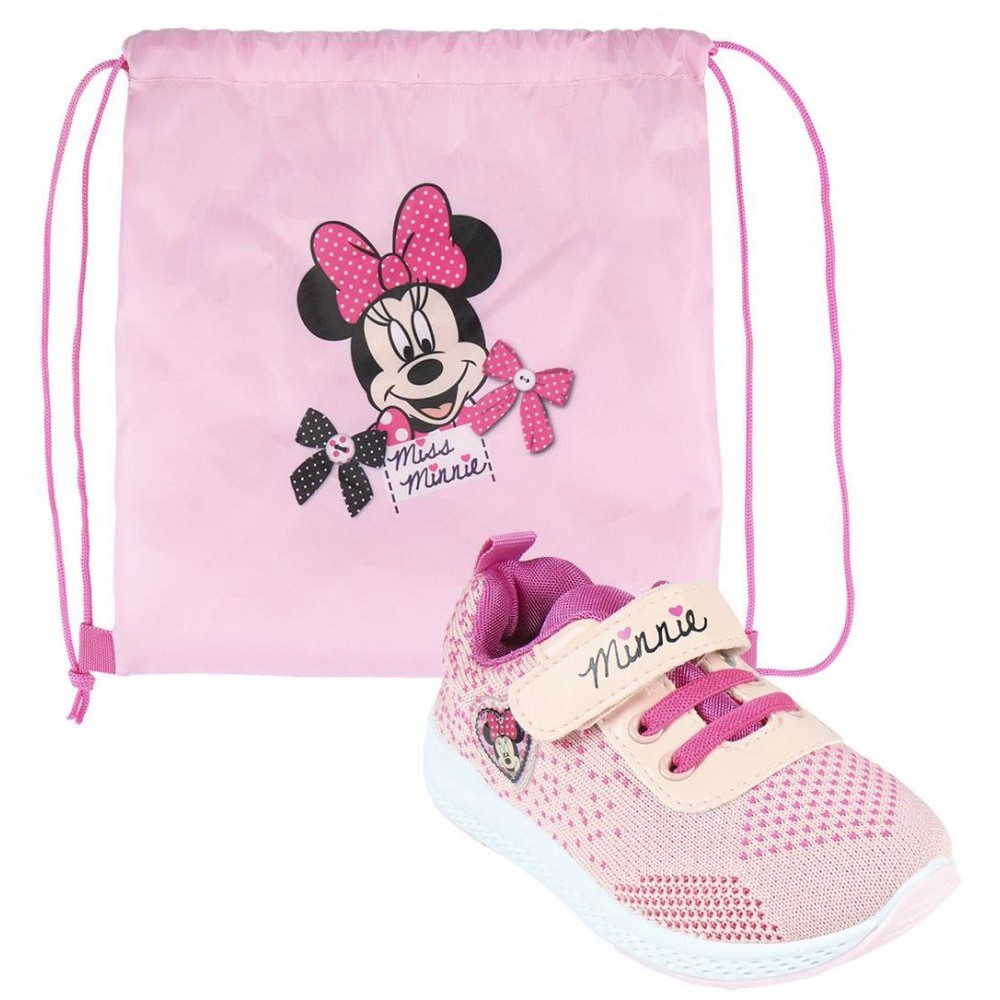 Disney Minnie  Street shoes with gym bag 25