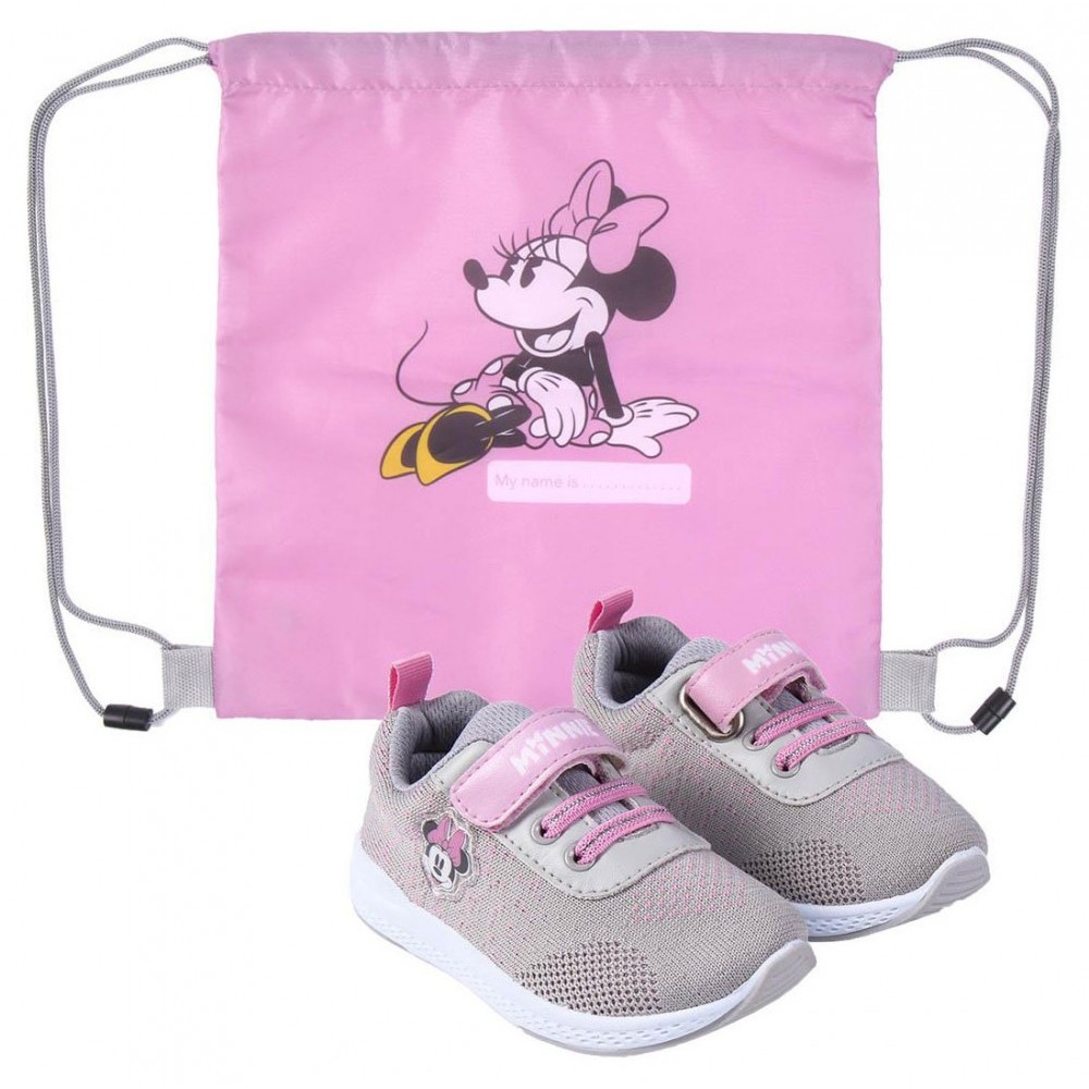 Disney Minnie  street shoes with gym bag 27
