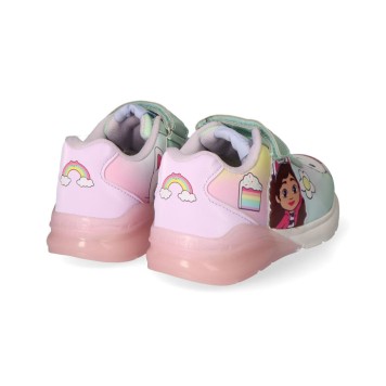 Gabby's Dollhouse Cake LED flashing, light-up street shoes 24-31
