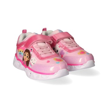 Gabby's Dollhouse Heart LED flashing, light-up street shoes sizes 24-31