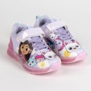 Gabby's Dollhouse Lilac Meow LED flashing, light-up street shoes 24-31