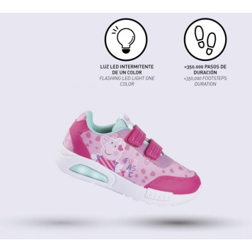 Peppa Pig LED flashing, light-up street shoes 28