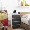 KOMODA CL4 PK BIAŁA / SZARA