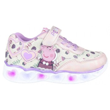 Peppa Pig flashing, light-up Street Shoes 22