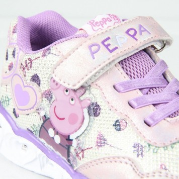 Peppa Pig flashing, light-up Street Shoes 22