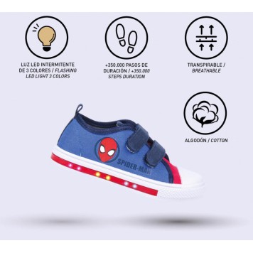 Spiderman LED flashing, illuminating street shoes 26