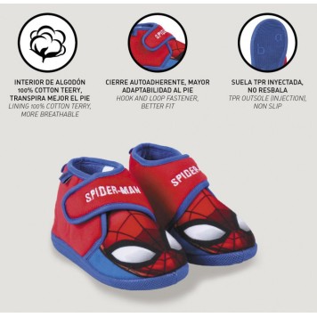 Spiderman indoor shoes 23-28
