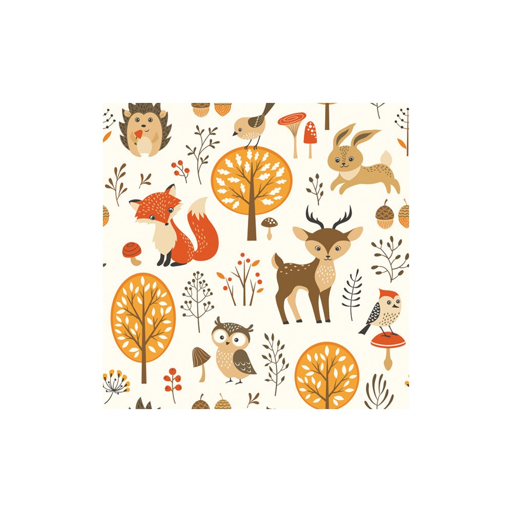 Animals Forest Friends napkin 20 pcs 33x33 cm