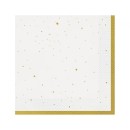 Colour Gold Celebrate Gold Napkin 20 pcs 33x33 cm