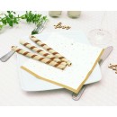 Colour Gold Celebrate Gold Napkin 20 pcs 33x33 cm