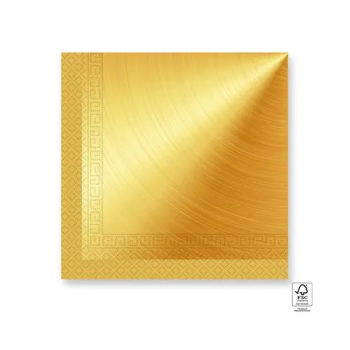 Colour Next Generation Gold napkin 20 pcs 33x33 cm FSC