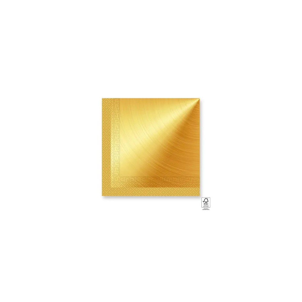 Colour Next Generation Gold napkin 20 pcs 33x33 cm FSC