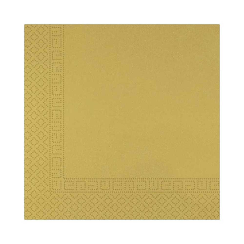 Colour Unicolour Gold Napkin 20 pcs 33x33 cm FSC