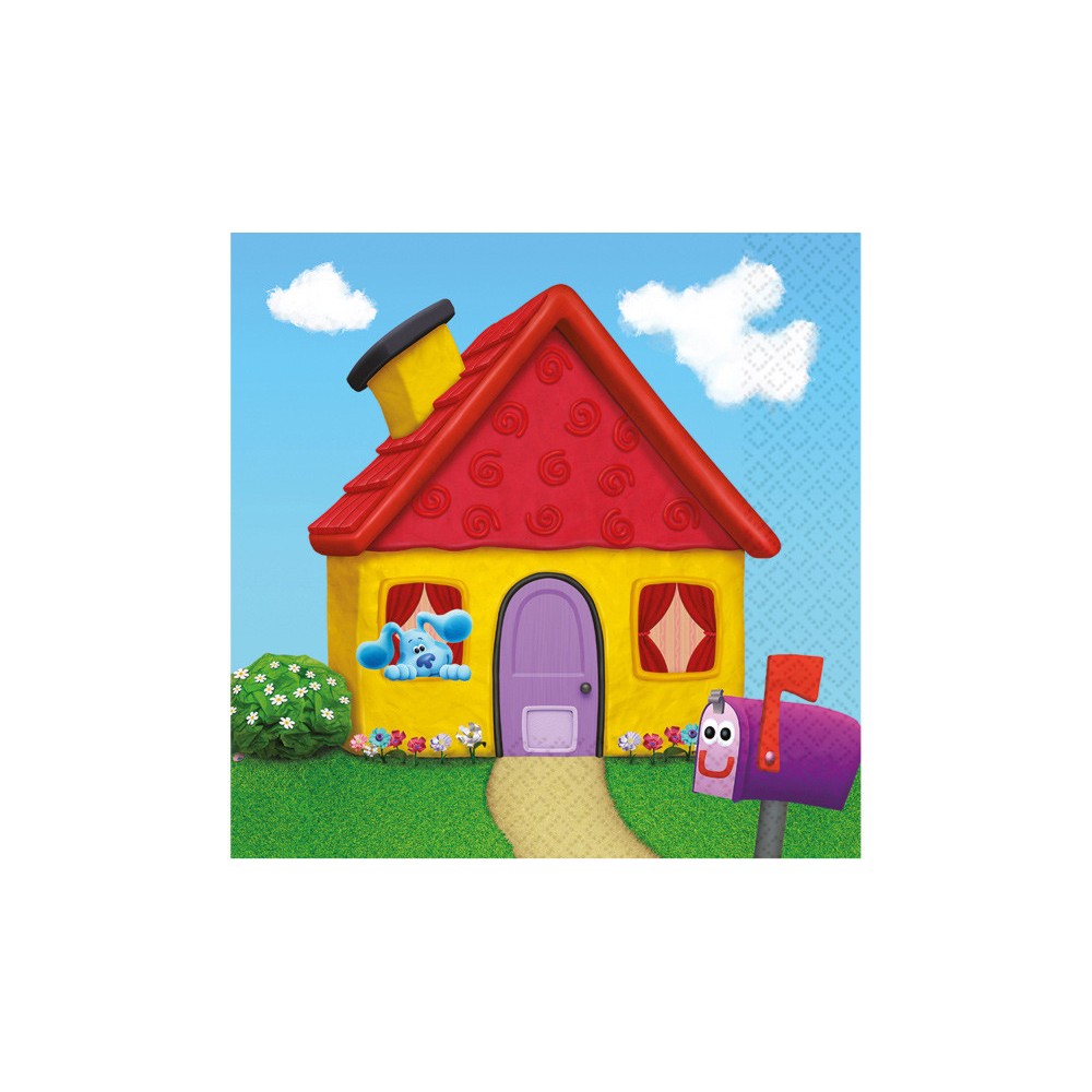 Blue's Clues Fun napkins, pack of 16, 33x33 cm