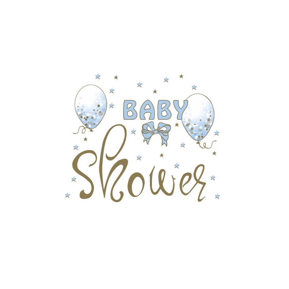 Baby Blue Baby Shower Napkin 20 pcs 33x33 cm