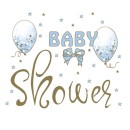 Baby Blue Baby Shower Napkin 20 pcs 33x33 cm