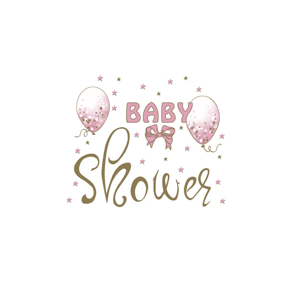Baby Pink Baby Shower Napkin 20 pcs 33x33 cm