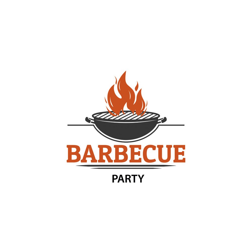 BBQ Party Barbecue napkin set of 20 33x33 cm
