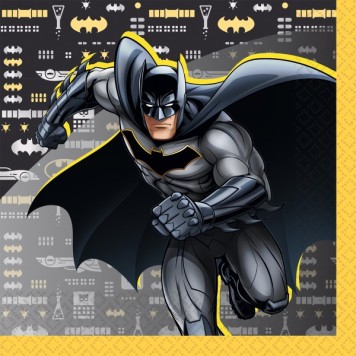 Batman City napkins 16 pcs 33x33 cm