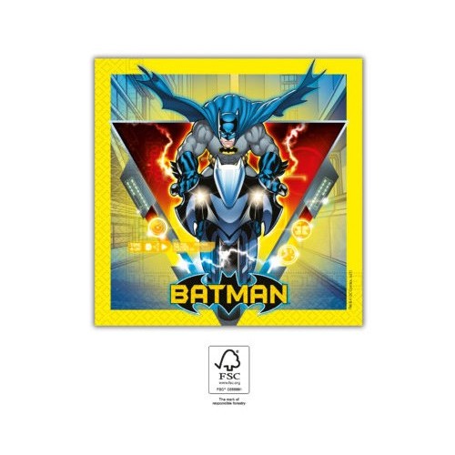 Batman Rogue Rage napkin 20 pcs 33x33 cm FSC