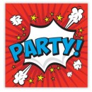 Party Boom napkin 20 pcs 33x33 cm