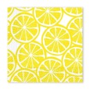Colour Slices Lemon napkin, pack of 20, 33x33 cm FSC