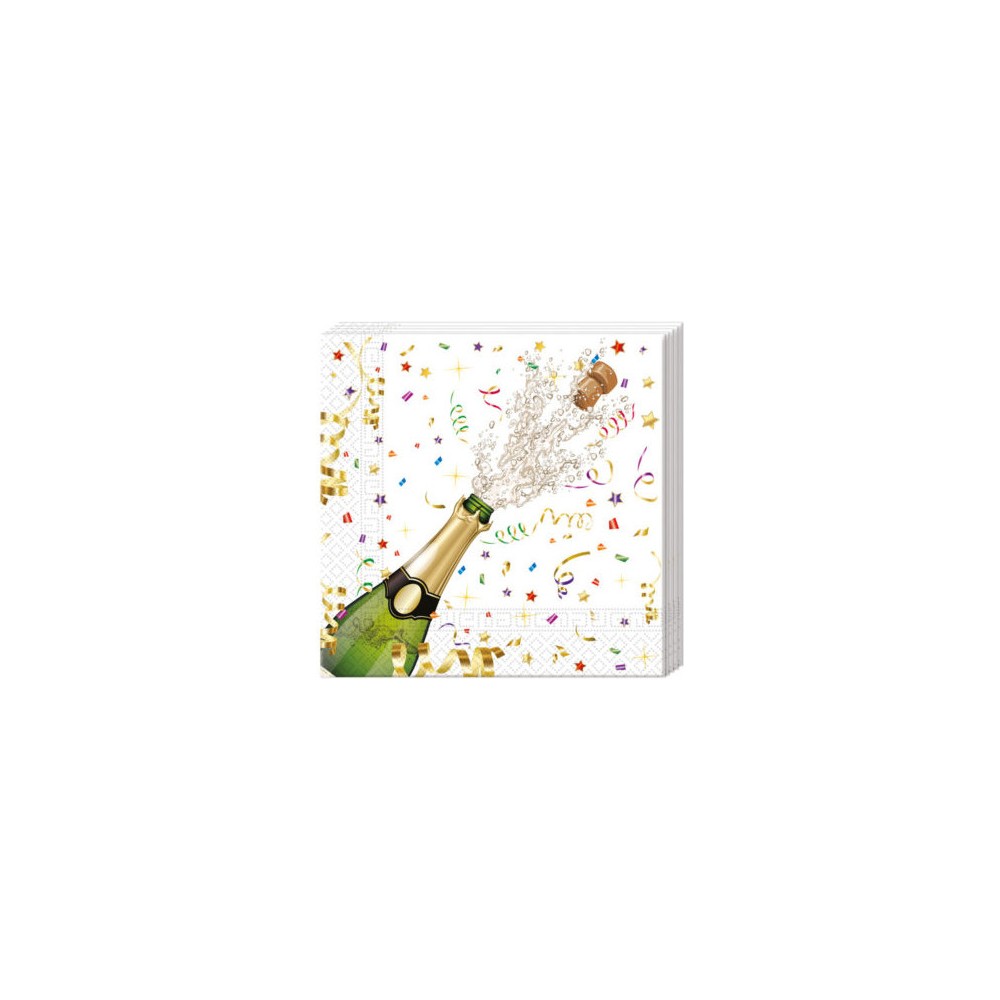 Sparkling Celebration Sparkling Celebration napkin pack of 20 33x33 cm
