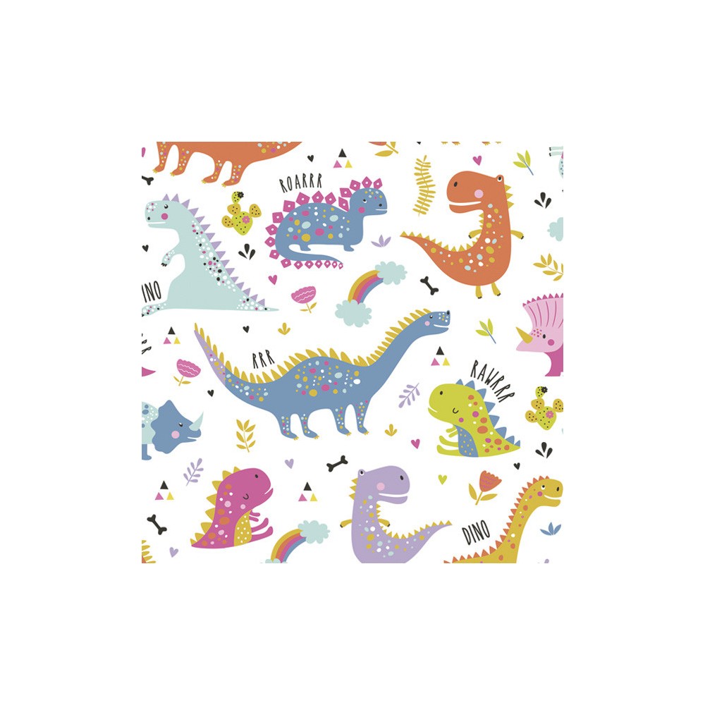 Dinosaur Funny napkin set of 20 33x33 cm