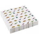 Dinosaur Happy  napkin set of 20, 25x25 cm