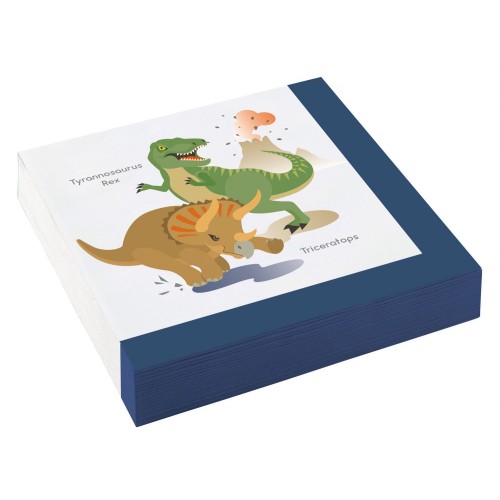 Dinosaur Happy  napkin 20 pcs 33x33 cm