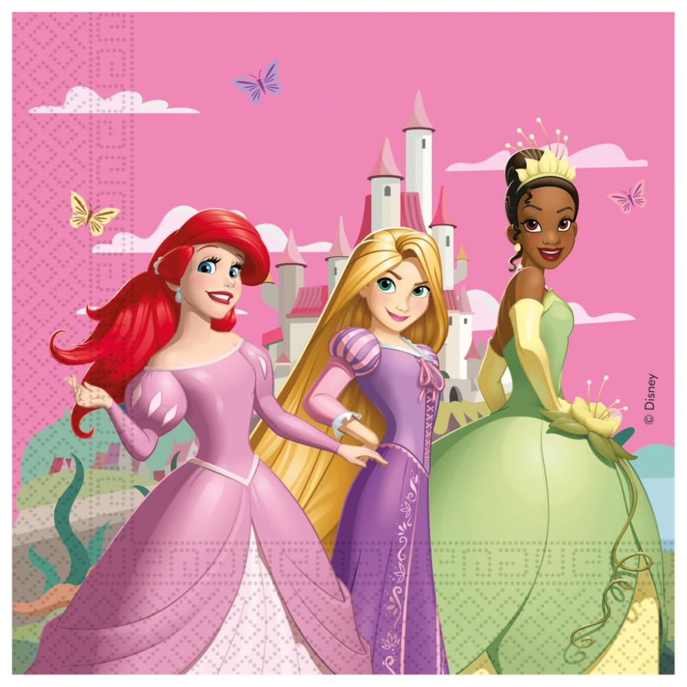 Disney Princess Create Your World Napkin 20 pcs 33x33 cm FSC