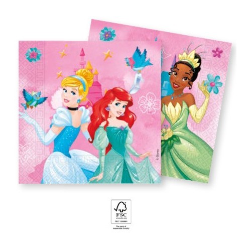 Disney Princess Live Your Story napkin 20 pcs 33x33 cm FSC