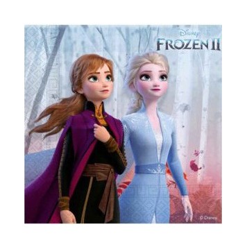 Disney Frozen Leaf napkin set of 16 25x25 cm