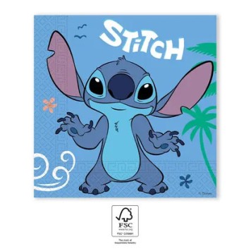 Disney Lilo and Stitch Angel napkin 20 pcs 33x33 cm FSC