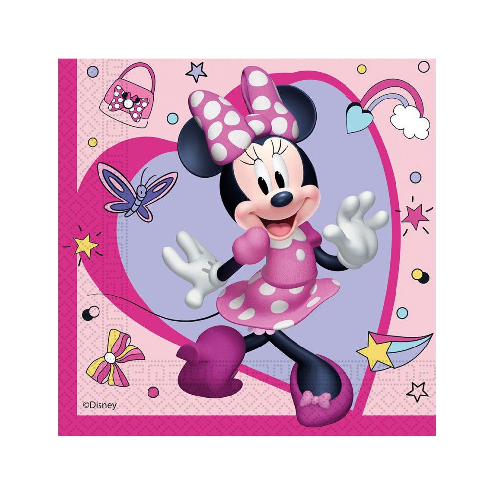 Disney Minnie  Junior napkin pack of 20 33x33 cm FSC