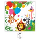 Jungle Balloons 20 pcs napkin 33x33 cm FSC