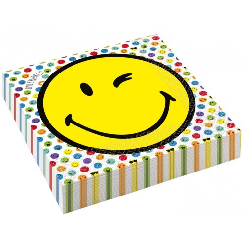 Emoji  Wink napkin 16 pcs 33x33 cm