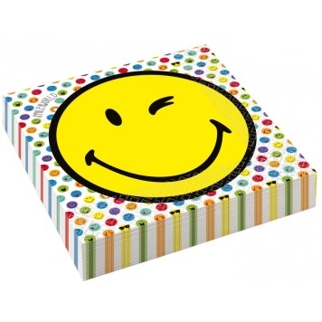 Emoji  Wink napkin 16 pcs 33x33 cm