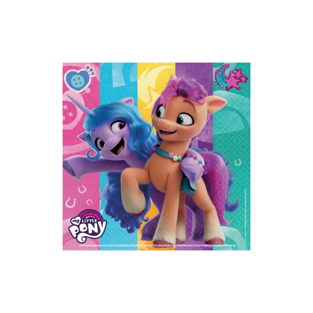My Little Pony New Generation napkin 16 pcs 33x33 cm